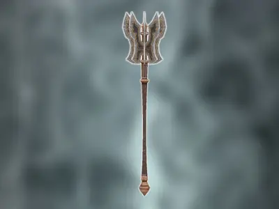 Fantasy Armory -  Two-Handed Heavy Mace Low-poly 3D model