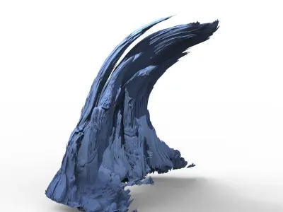 Antenora Cliff  3D model