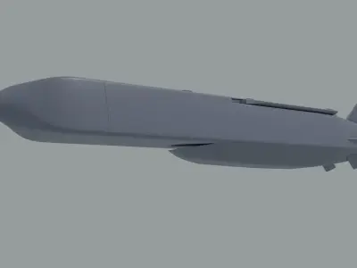 Storm Shadow air launched cruise missile 3D print model