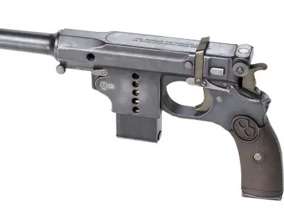 PBR Bergmann No5 Low-poly 3D model