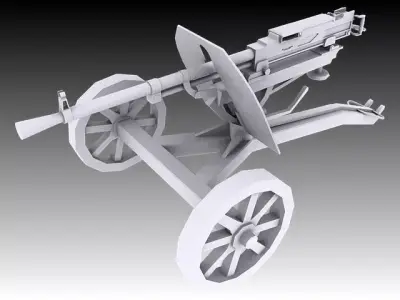 SG-43 Goryunov 3D model