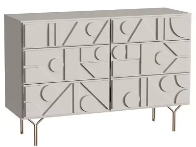 Chest of Drawers Elgos Pictograph Free 3D model