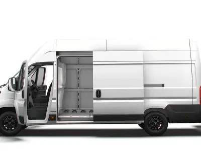 Vauxhall Movano Van L4H3 HQ Interior 2023 3D model