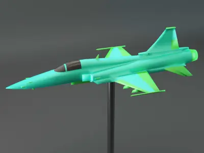 F-20 tigershark 3D print model