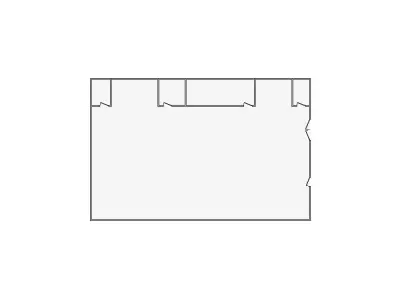 Commercial Interior Sketch - 2001-2500 SF - Xactimate 3D model
