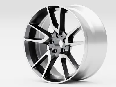 Mercedes E53 85544MB Rim 3D model