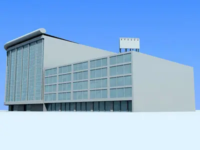 3D Architectural Building 75 3D model