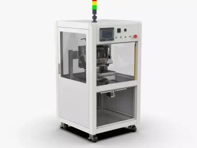 Automatic Glue Removal Machine 3D model