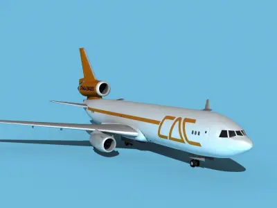 McDonnell Douglas MD-11 CAC Cargo 3D model