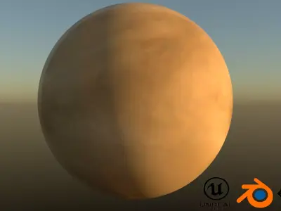 Photorealistic Venus 3D Model Low-poly 3D model