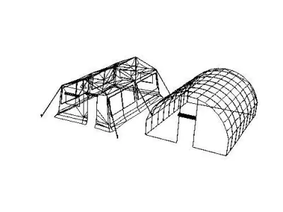 Free Tents Game Ready Free low-poly 3D model