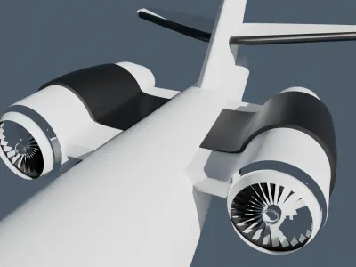 Golfstream G200 3D model