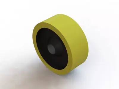 Wheel Schioppa R 414 BFS Roda 3D model