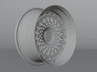 Rotiform LHR-M Car Wheels  3D model