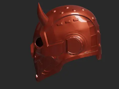 Cyber Demon Helmet 3D print model