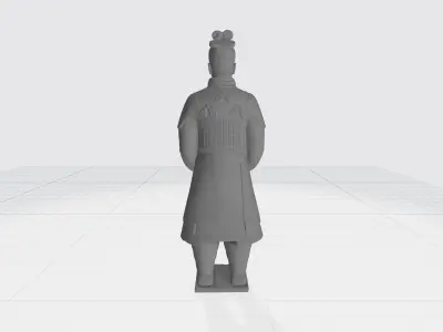 Terracotta Warriors General 3D Model 3D print model