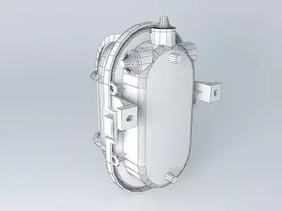 Hublot oval Free 3D model