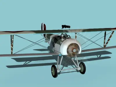 Nieuport 11 VHP V15 3D model