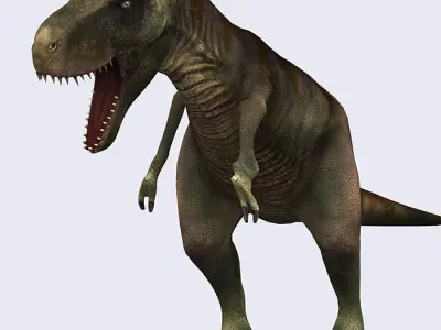 3DRT - Dinosaurs Pack Low-poly 3D model