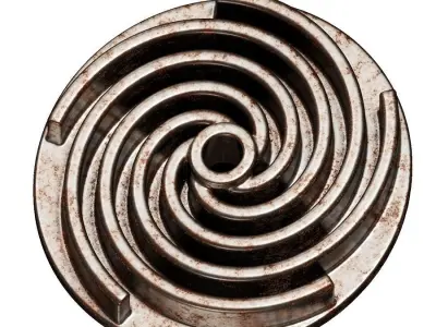 Rusty Vortex Impeller 3D model