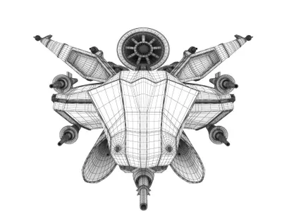 SPACE DELTA  3D model