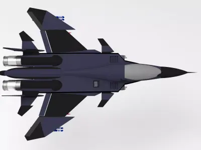 RL-48 Aircraft 3d model  3D model