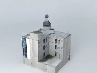 Hotel Majestic 3D model
