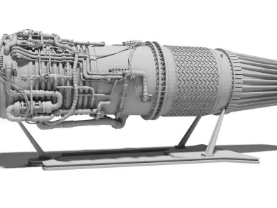 jet engine for Print 3D print model