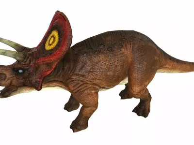 Triceratop Low-poly 3D model