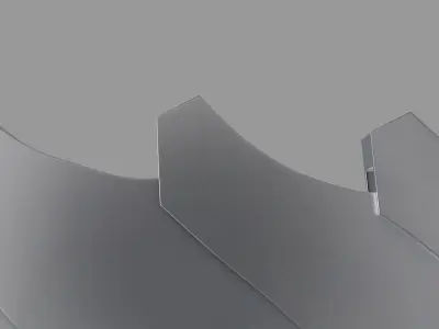 Composite sword 3D model