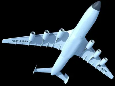CCCP Antonov An-225  3D model