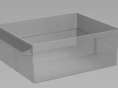  Akro-Mils Small and Large Drawer Bins 20701 20702 3D model