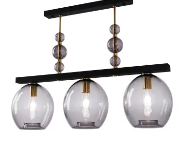 Chandelier Geometric Colorglass SKU 12101 Free 3D model