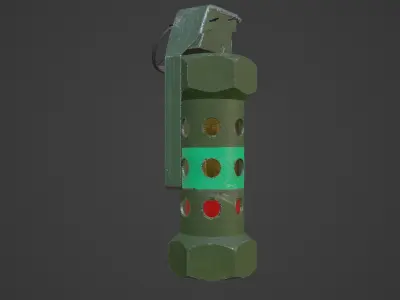 Stun grenade 3D model