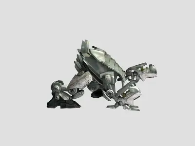 Conciliator Dragon Low-poly 3D model