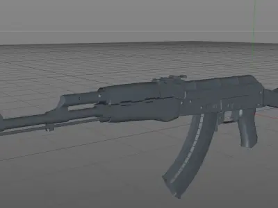 CSGO 3d guns and knife modells 3D model