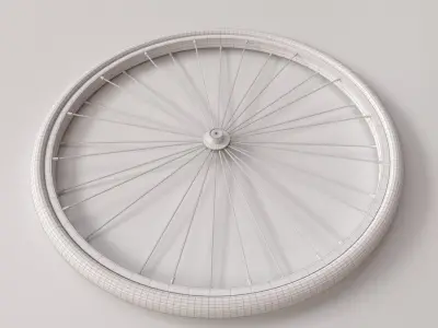 Bicycle Tyre 3D model