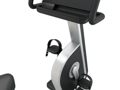 Technogym - Exercise Bike Artis Recline 3D model