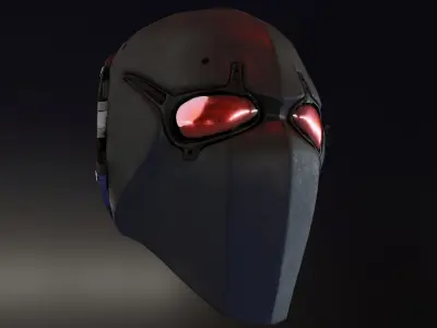Devtac Ronin Ballistic Mask SLIM Low-poly 3D model