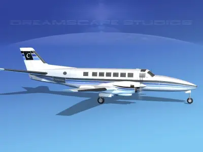 Beechcraft B99 Centennial  3D model