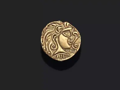 old coin v2 3D print model
