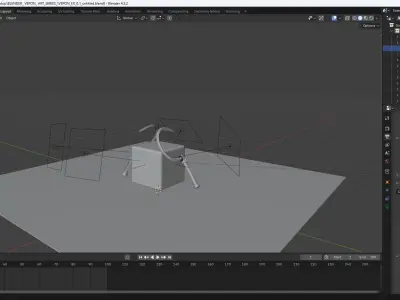 3d sickle weapon Low-poly 3D model
