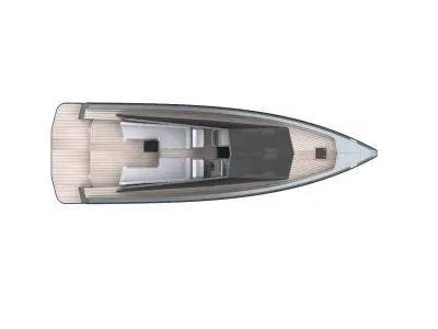 58 Wally Power Yacht 3D model 3D model