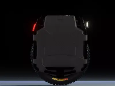 Electric Unicycle Veteran Sherman 3D model