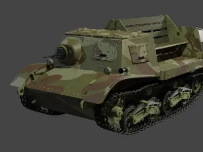 T20  Komsomolets  realistic scale 3D model