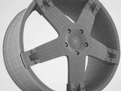 exclusive rims collection 3D model