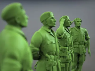 Commandos 3D print model