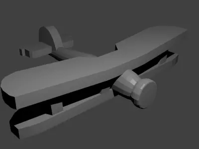 British Fairey Swordfish Torpedo Bomber Aircraft Free 3D print model