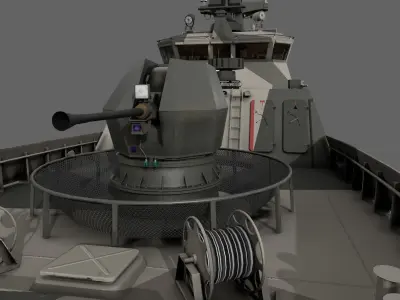 Hamina class Tornio 3D model