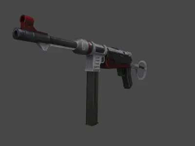 MP40 Maschinenpistole 40 Free 3D model